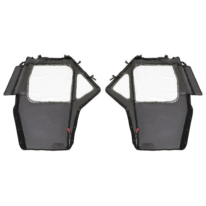 Solid Spare For Can-Am Defender HD 5 7 8 9 10 2016+ Soft Doors Kit Left + Right (2 Seater)