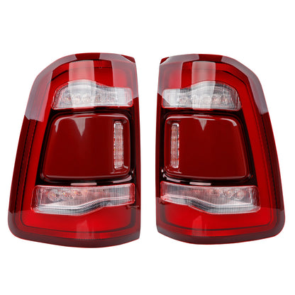 2X LED Driving Reverse Brake Turn Signal Tail Lights For Dodge Ram 1500 2019-24