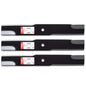 Solid Spare (3) Oregon 92-208 Mower Blade for Hustler 601124 601012 601013 54" XR7