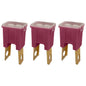 30A Straight Male Fuse Cartridge FLM PAL Auto Link for Car Truck RV SUV - 3 pk