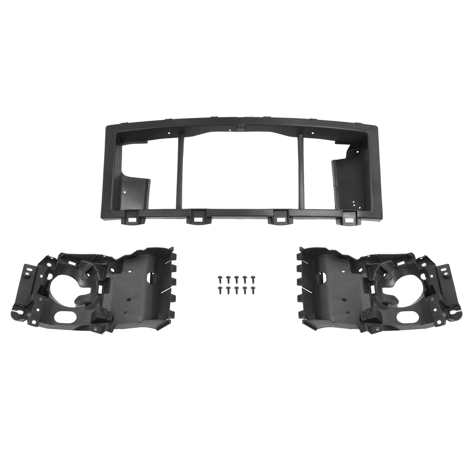 Solid Spare Header Panel For 1999-2004 Ford F250 Super Duty F350 Grille Header Opening Panel