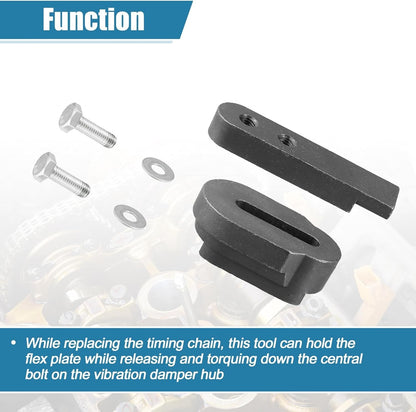 2801 Flywheel Holder Flex Plate Lock Timing Chain Tool for BMW N20 N26 Engines