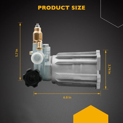 2.2 GPM 2400 PSI Axial Cam Pressure Washer Water Power Pump For 0H9565 0K1663