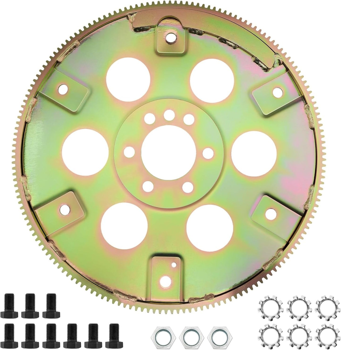 1845400 Flexplate 168 Teeth w/Bolts For 70-90 Big Block Chevy 454 Chromoly Steel