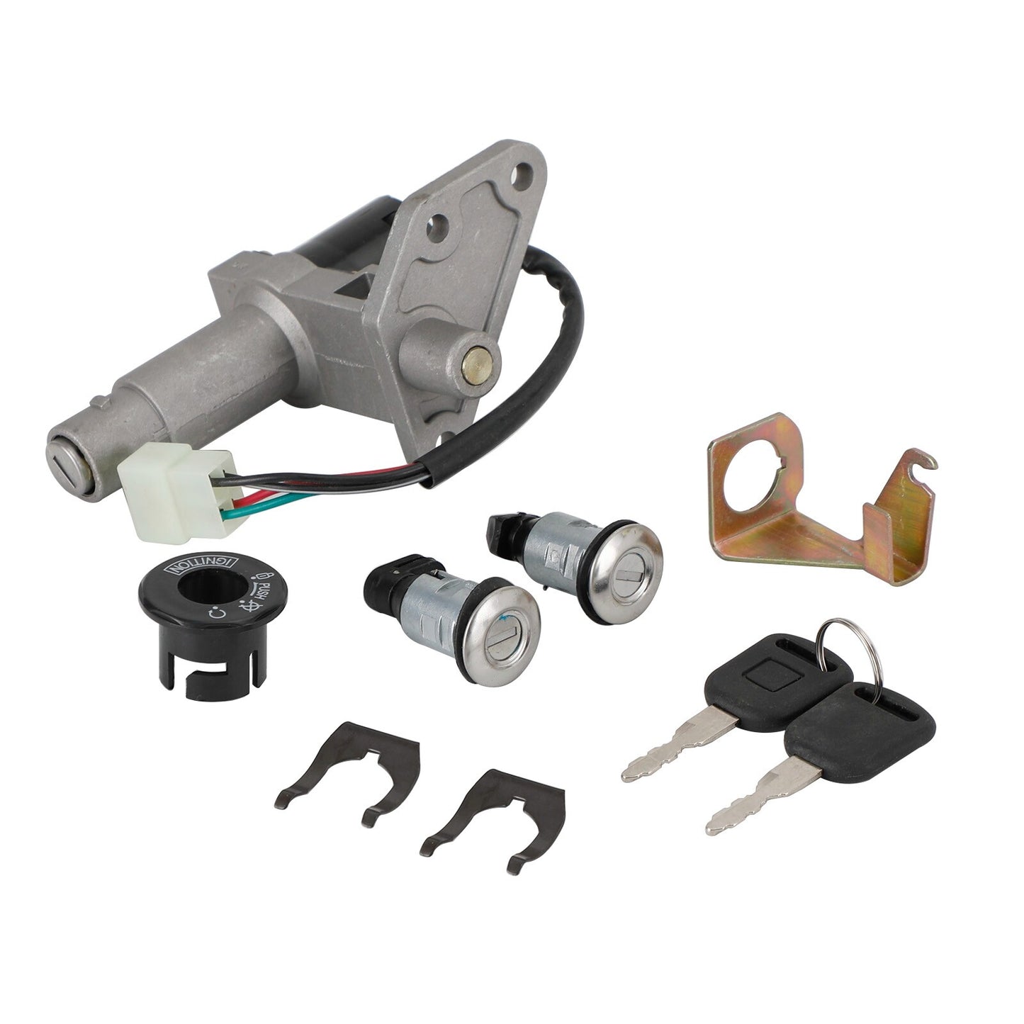 50 150cc GY6 4-Stroke Chinese Scooter Moped Ignition Key Switch Seat Lock Set