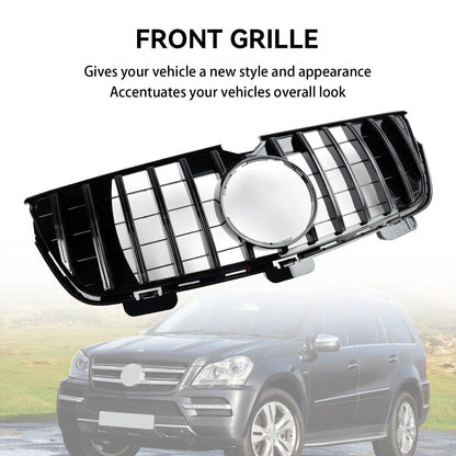 Front Bumper Grill Grille Fit Mercedes-Benz GL-Class X164 GL450 GL500 10-12