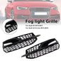 Front Lower Fog Light Cover Grille Grill Fit AUDI A3 S3 S-Line 2013-2016