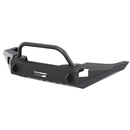 Solid Spare Front Steel Bumper w/ Bull Bar For 97-04 Dodge Dakota Durango 98 99 00 01 02 03
