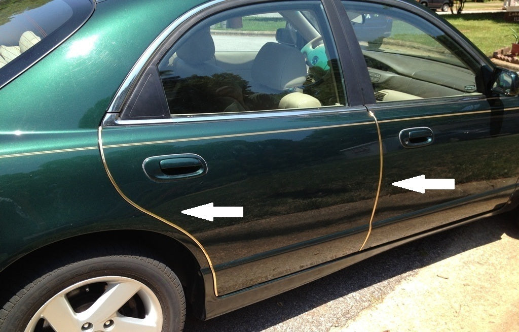 FLEXIBLE GOLD DOOR EDGE GUARD MOLDING TRIM PROTECTOR - 14 FT Roll - 4 Doors