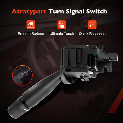 56046114AD Turn Signal Dimmer Wiper Switch For 2009-23 Dodge Ram 1500 2500 3500