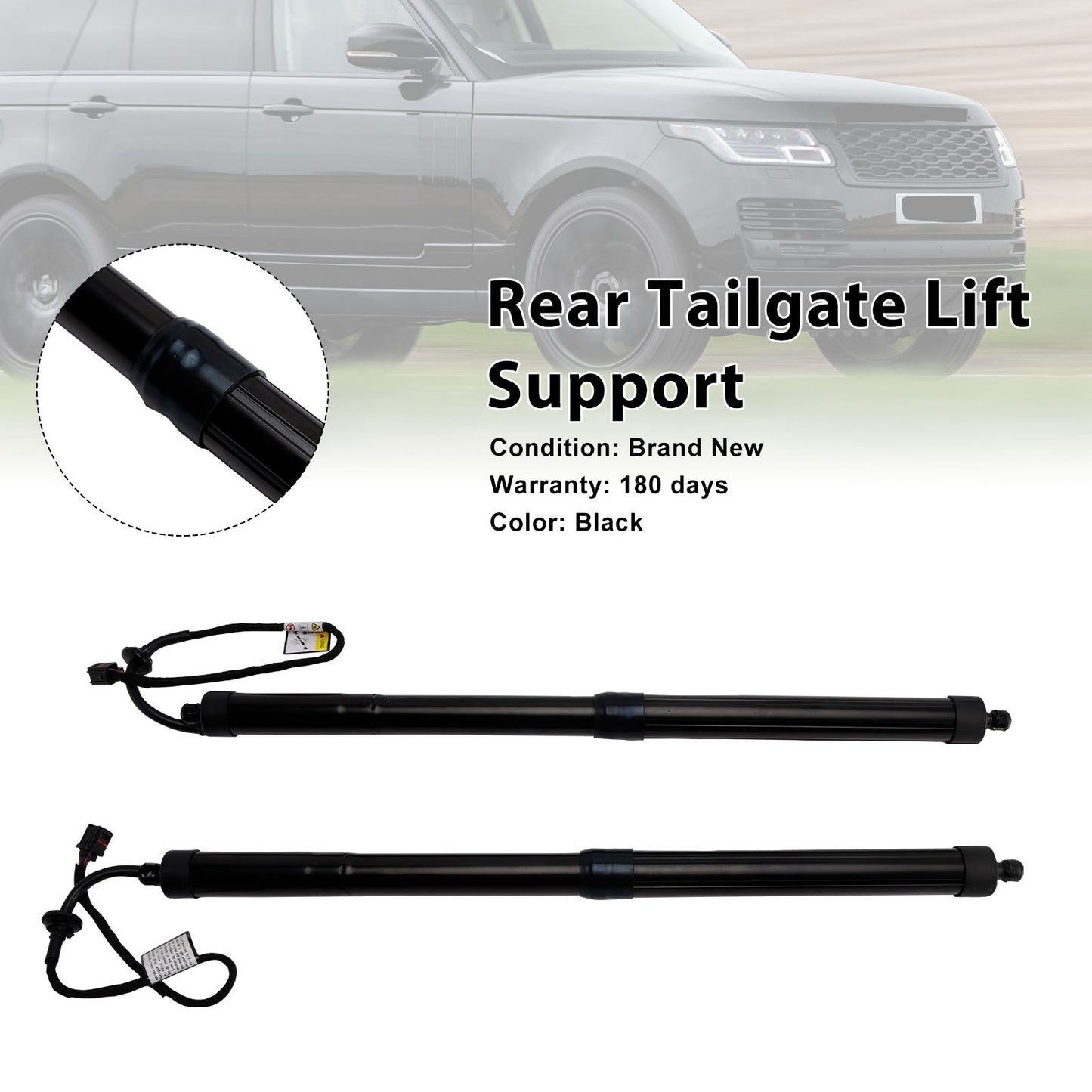 2PCS Rear Tailgate Power Lift Support Fit Land Rover Range Rover 2012-2017