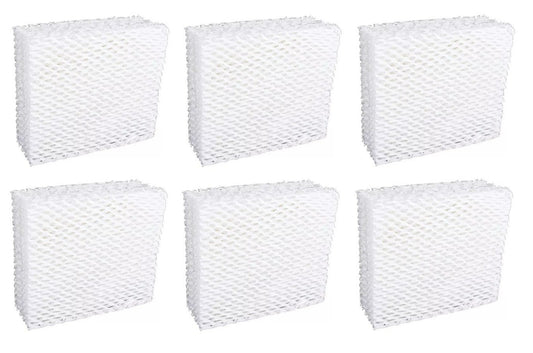 Solid Spare (6) Humidifier Wick Filters Circular For Holmes Models HM-250, HM-405, HM-406