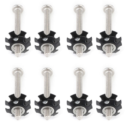 8x RV LADDER REPAIR KIT nuts Stainless Bunk Motorhome Parts Camper Trailer Coac