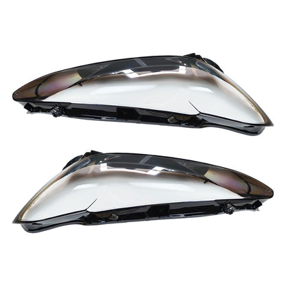 New A Pair Front Headlamp Lens Cover+Glue For 2020-2022 BMW 4 Series G22 G23