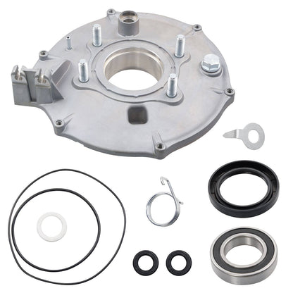 Rear Brake Backing Plate & Bearing Seals Kit For Honda Fourtrax TRX300 TRX300FW