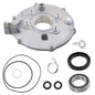 Rear Brake Backing Plate & Bearing Seals Kit For Honda Fourtrax TRX300 TRX300FW