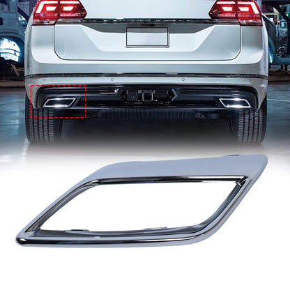 For 2017-2021 Atlas Left Bumper Cover Exhaust Pipe Hole Trim 3CN807833A2ZZ
