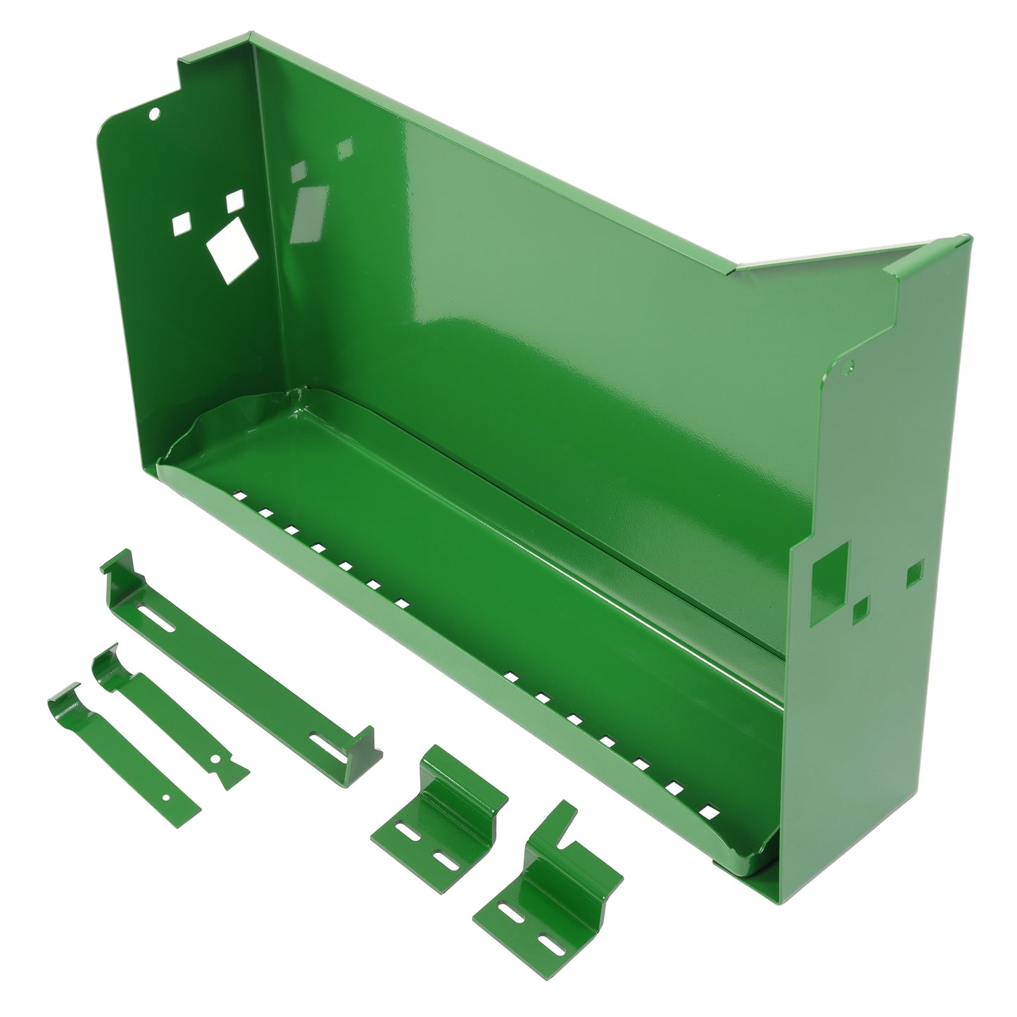 Solid Spare LEFT SIDE LH Battery Box For John Deere 2510 3010 3020 4000 4010 4020 #AR40208