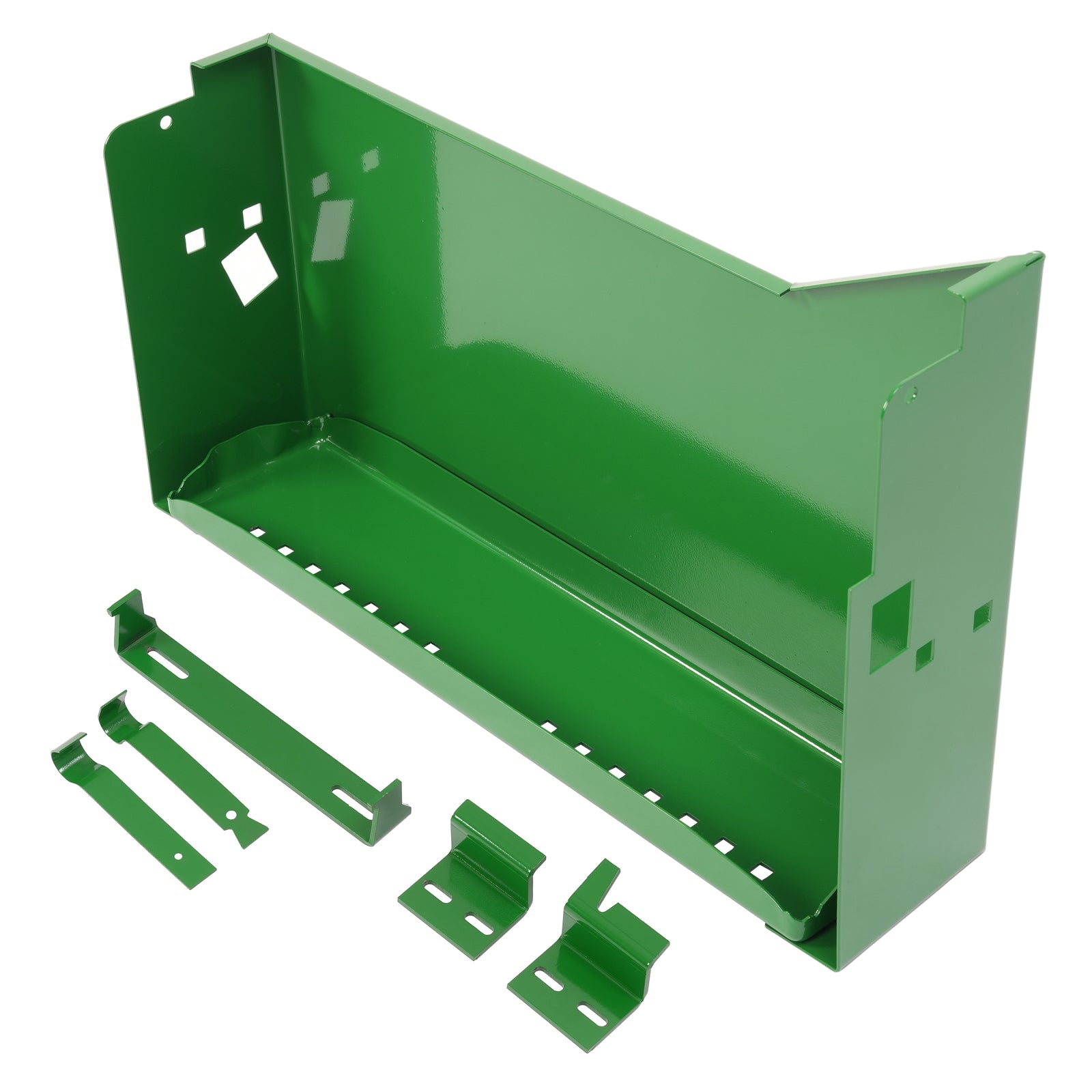 Solid Spare LEFT SIDE LH Battery Box For John Deere 2510 3010 3020 4000 4010 4020 #AR40208
