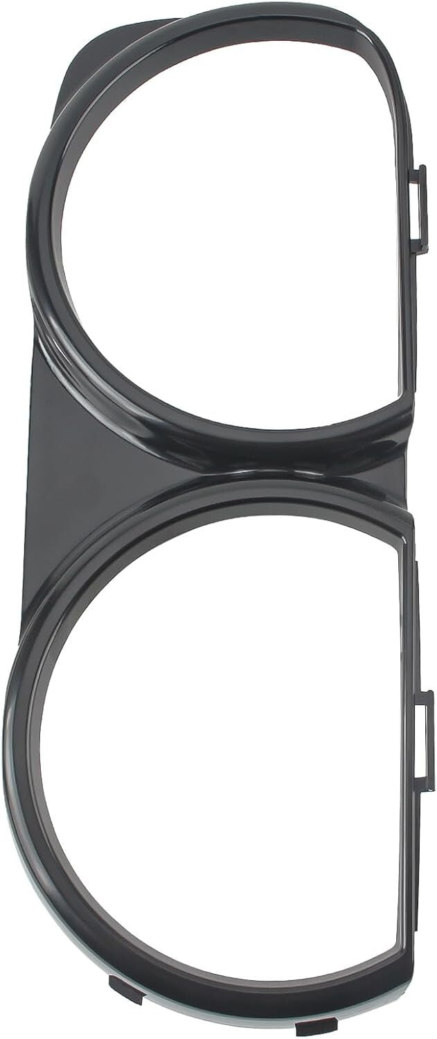 LH & Headlight Front RH Bezel Lamp Trim Cover Set For 2015-2021 Dodge Challenger
