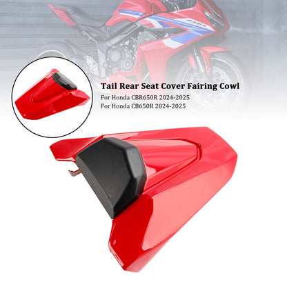 Rear Tail Seat Fairing Cover For Honda CBR650R CB650R 2024-2025 Red