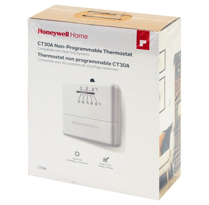 Solid Spare Honeywell Home CT30A1005/E1 Heat Only Non-Programmable Thermostat Assy
