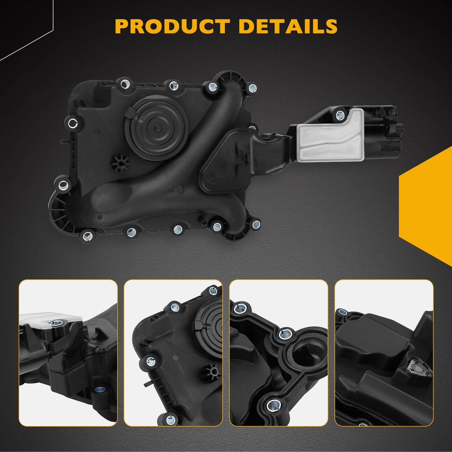 PCV Engine Crankcase Vent Valve Oil Separator For 05-15 Audi A4 A5 A6 A7 A8 Q5