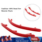 L+R Pair Rear Bumper Reflector W/ Red Lens No Light For VW Touareg 7L 2002-2010