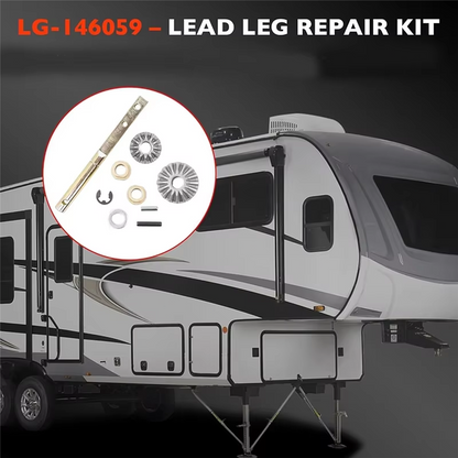 146059 Lead Power Landing Gear Leg Repair Kit For Lippert 5th Wheel RV Lead Leg