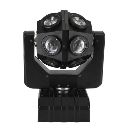 200W Moving Head 12 LED Rotating Beam Stage Light RGBW DJ Disco Party DMX US