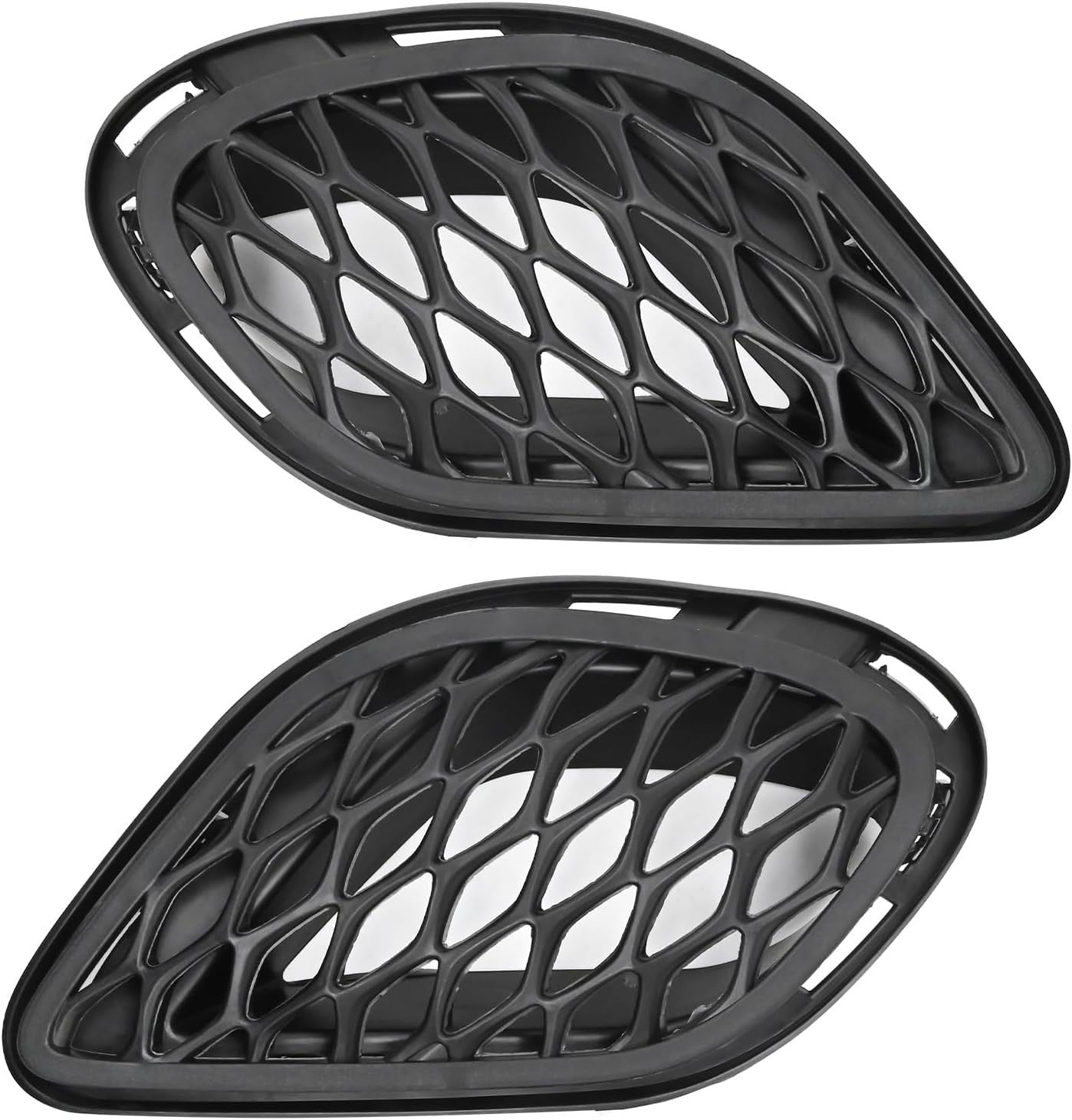 Bumper Fog Light Bezel Cover For Dodge Charger 2015-19 Set of 4 Left&Right Side