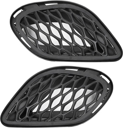 Bumper Fog Light Bezel Cover For Dodge Charger 2015-19 Set of 4 Left&Right Side
