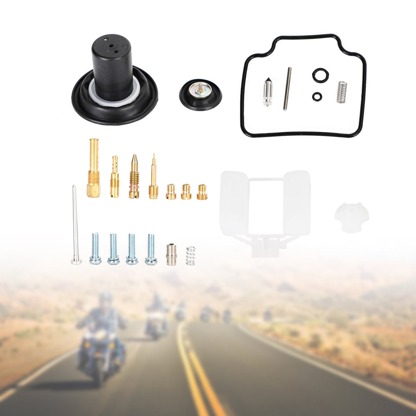Carburetor Carb Rebuild Kit fit for Honda*CN/CH250 Helix/FUSION*250 Big ship22