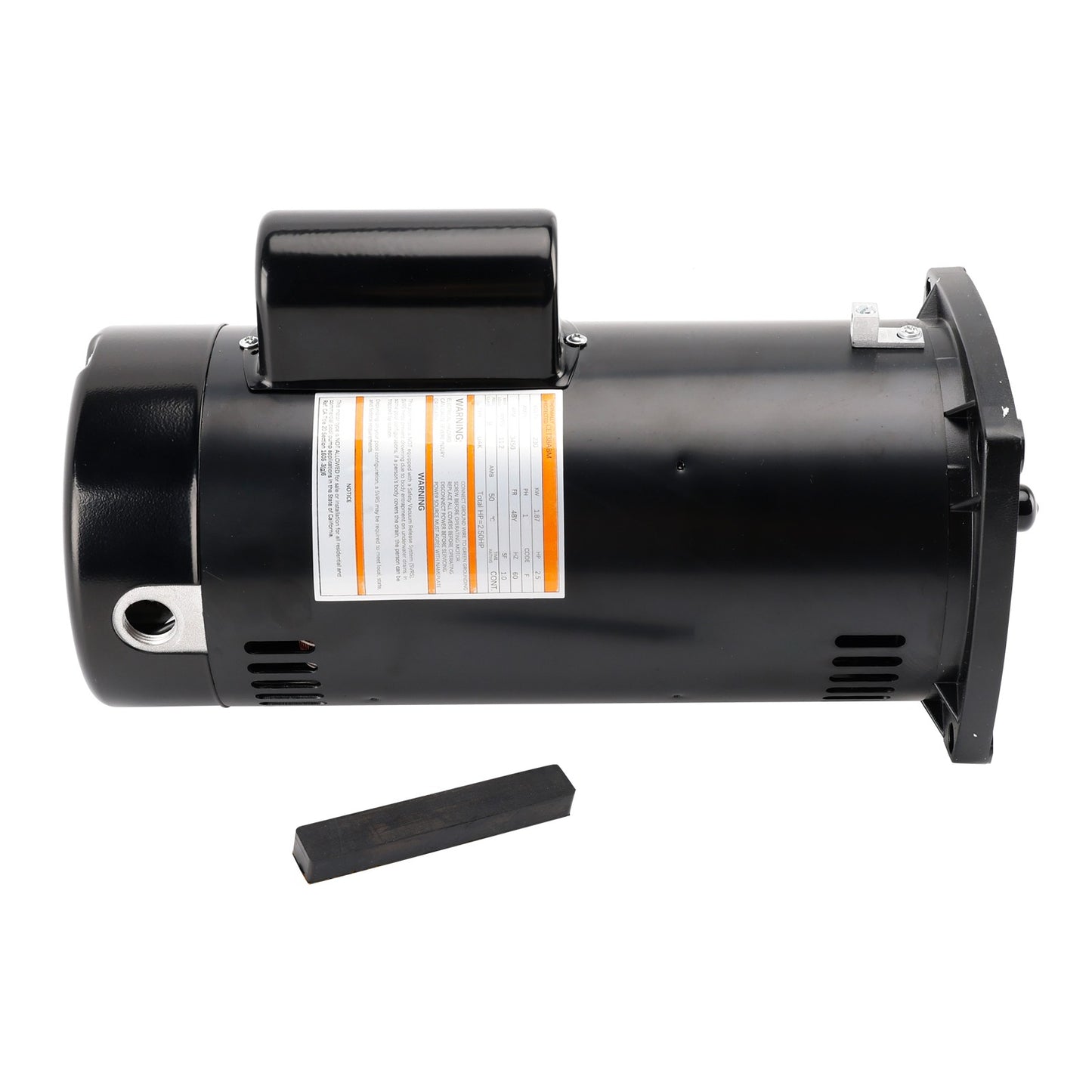 USQ1252 Swimming Pool Motor 2.5HP 230V 48Y Square Flange With PS-200 Seal Kit*