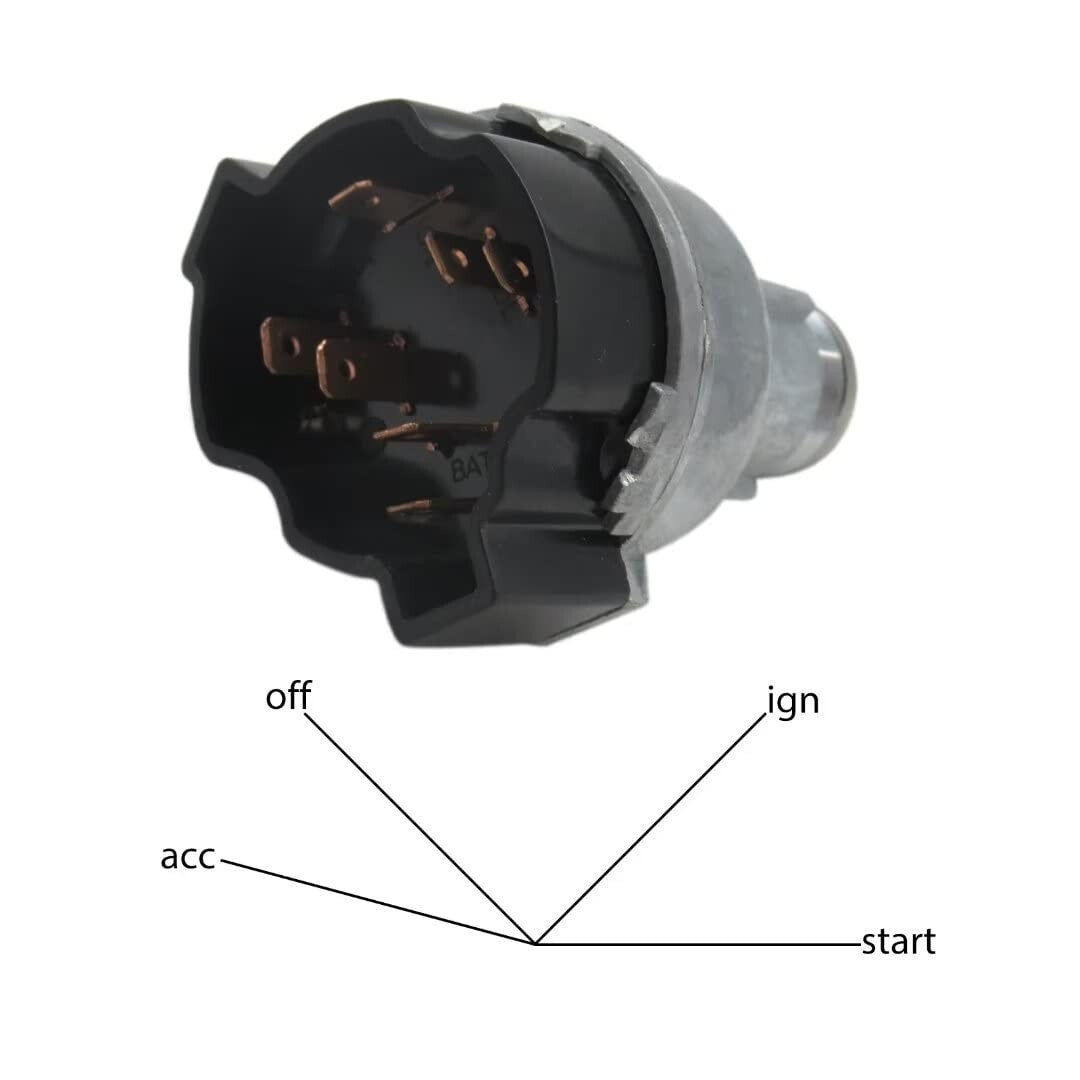 Ignition Lock Cylinder Starter Switch In Dash + Keys For 1967-1979 Chevrolet GMC