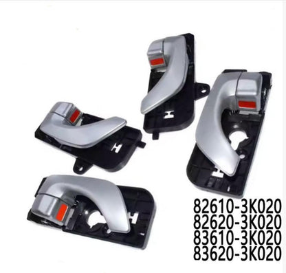 1 Set Front Rear Left Right Interior Door Handle for Hyundai Sonata 2005-2008