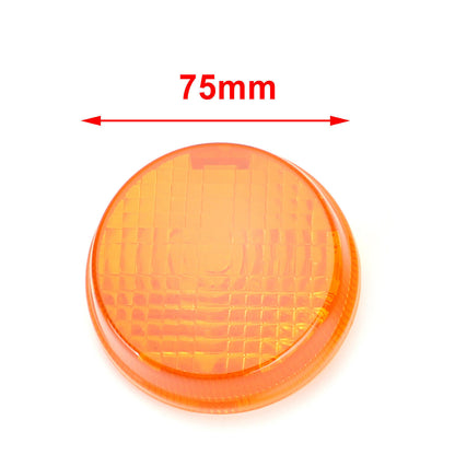 Turn Signal Light Lenses Cover For Honda Shadow Spirit VT750 Vulcan VN Amber NEW