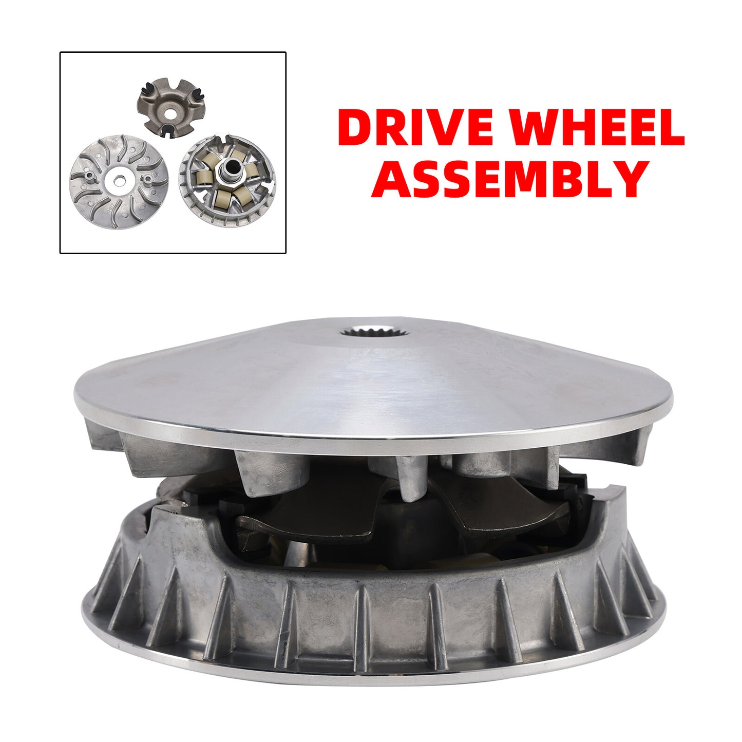 Front Clutch Variator Pulley Set 22102-Khe7-900 For Kymco Maxxer 250 300 Mxu!