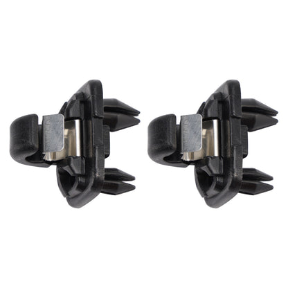 2x Sun Visor Clip 8V7857562 4PK For Audi A3 A5 Cabriolet TT Roadster 2017-2019