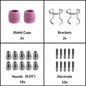 24pcs Plasma Cutter Torch Consumables Tip Kit for SG-55 AG-60 WSD-60 CUT50 60Amp