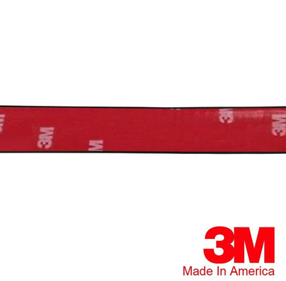 Vintage Style 7/8" Chrome Side Body Trim Molding - Formed Pointed Ends