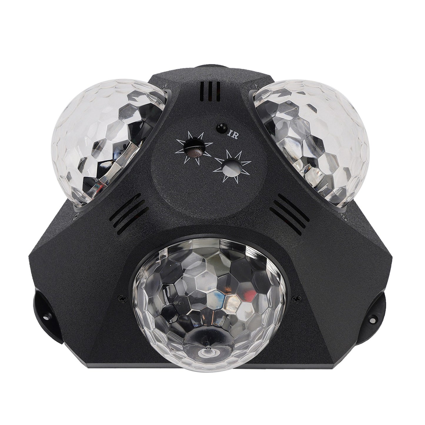 3Head Sound Activated Magic Ball Strobe Light With Remote Control For Home Party