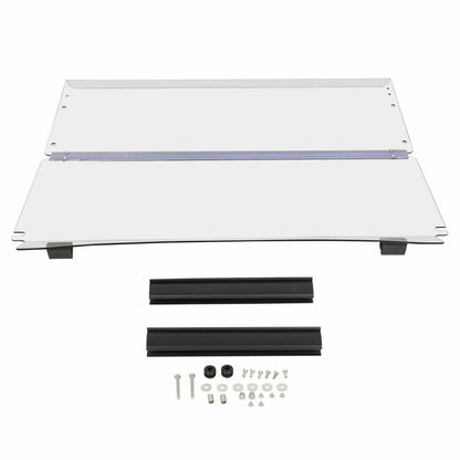Solid Spare Windshield Clear For Club Car Precedent 2004-up 2024 Golf Cart Fold Windscreen