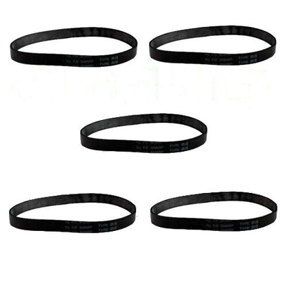 Solid Spare (5) Vacuum Belts for CMS 1000 Clear Track Fit Amway 5 PACK
