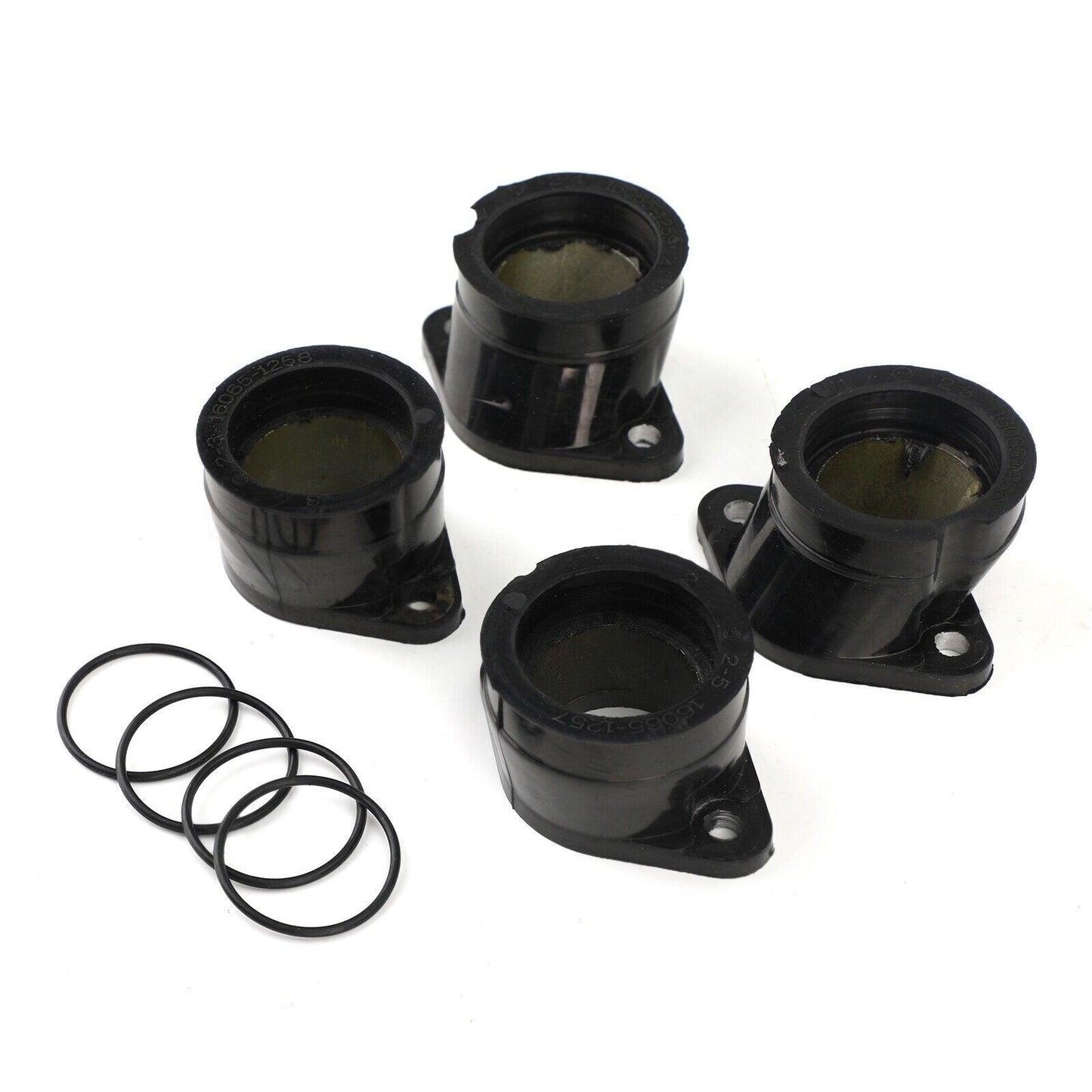 Carburetor Intake Boots Fit Kawasaki ZR750 16065-1256 16065-1257 16065-1258 H03