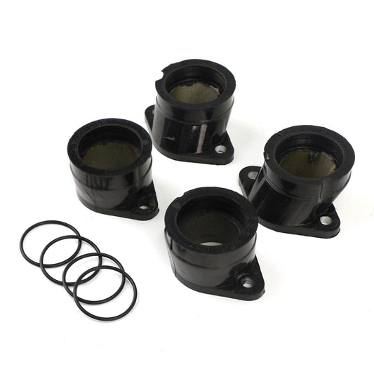 Carburetor Intake Boots Fit Kawasaki ZR750 16065-1256 16065-1257 16065-1258 H03