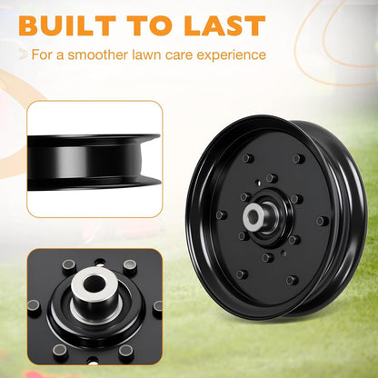 07351200 Mower Flat Idler Pulley For Gravely Pro-Turn ZT HD Ariens 48" 52" 60"