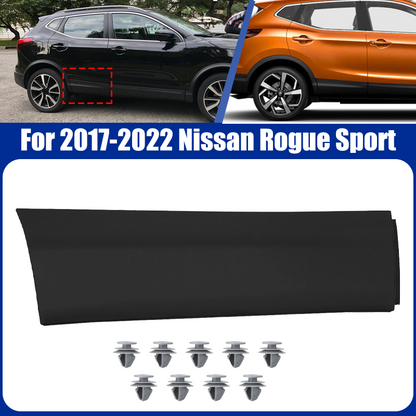 Rear Door Trim Molding Lower Right Side For 2017-2022 Nissan Rogue Sport S SL SV