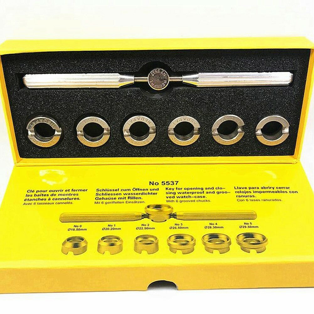Pro Back Case Opener Cover Remover For Rolex For Tudor Watch Repair Tool Kit