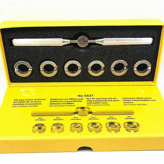 Solid Spare Pro Back Case Opener Cover Remover For Rolex For Tudor Watch Repair Tool Kit